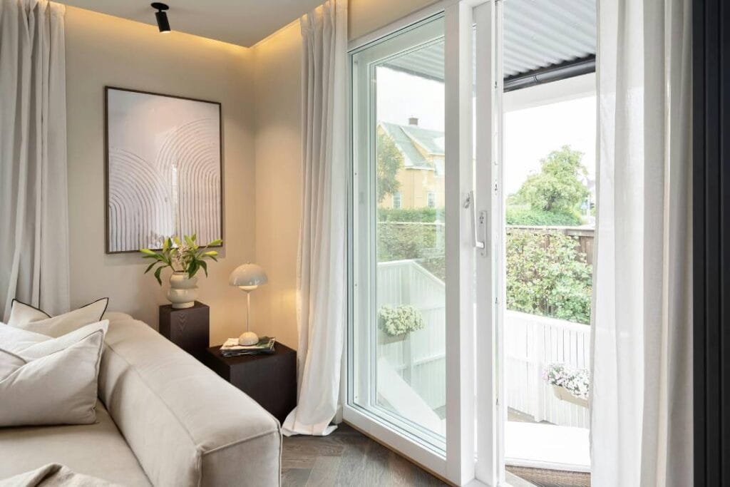 Przesuwne drzwi balkonowe