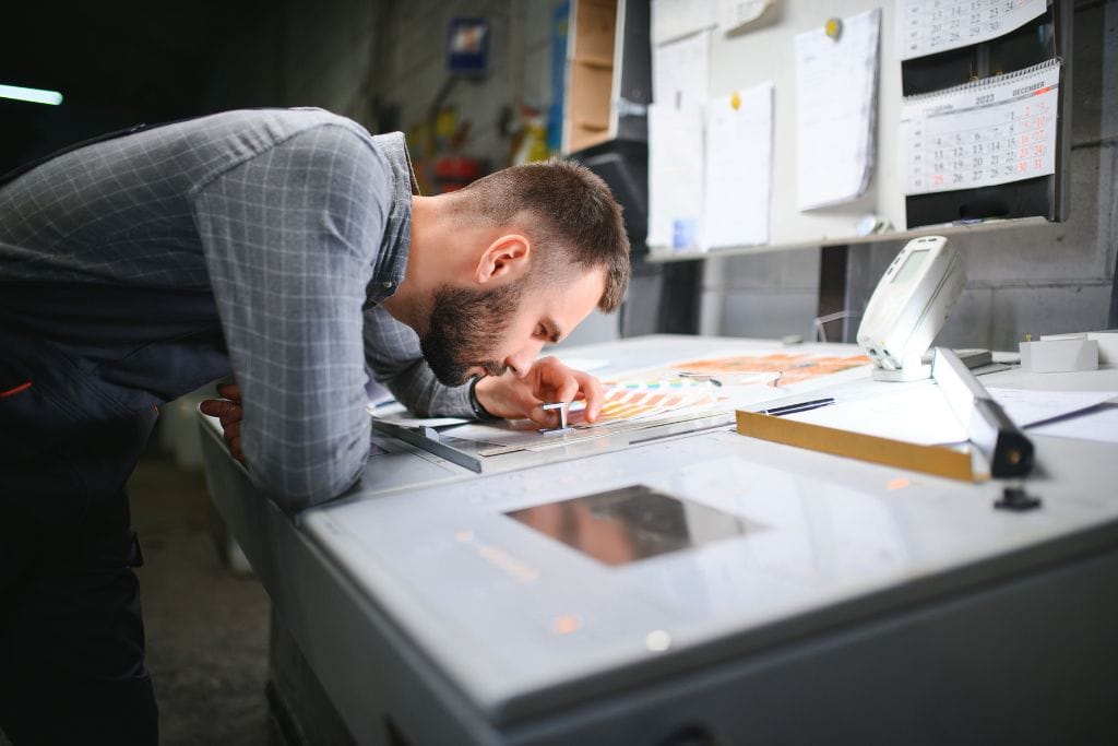 Przygotowanie materiałów do druku