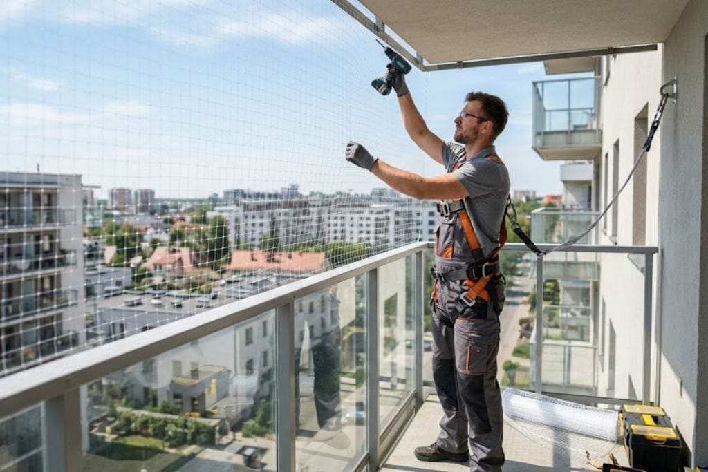 Profesjonalny montaż osłony